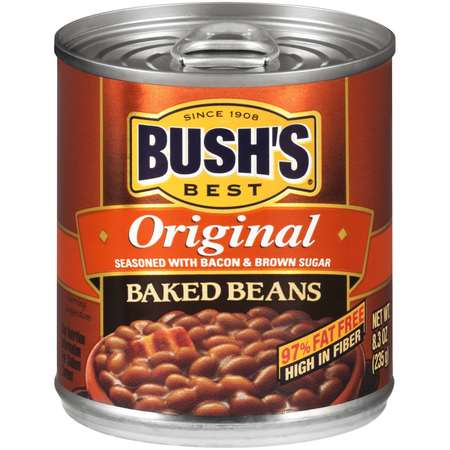 BUSHS BEST Bush's Best Pop Top Original Baked Beans 8.3 oz., PK12 01605